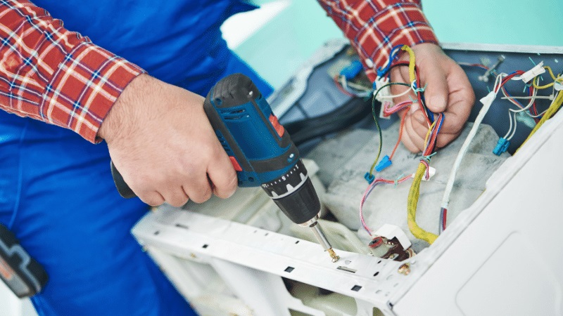 Güngören Seg Seg çamaşır makinesi kart tamiri – Su almama arızası orijinal parça ile giderildi. - Teknik servis örneği